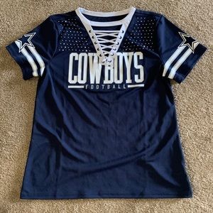 Dallas Cowboys Jersey w/ Rhinestones